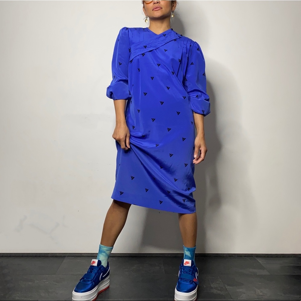 Petites by Secrets Vintage Midi Shirt Dress